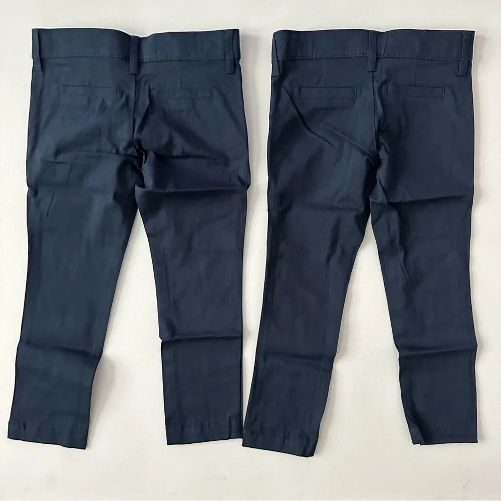 Old Navy Toddler Girl Bundle of 2 Skinny Uniform Pants Size 5